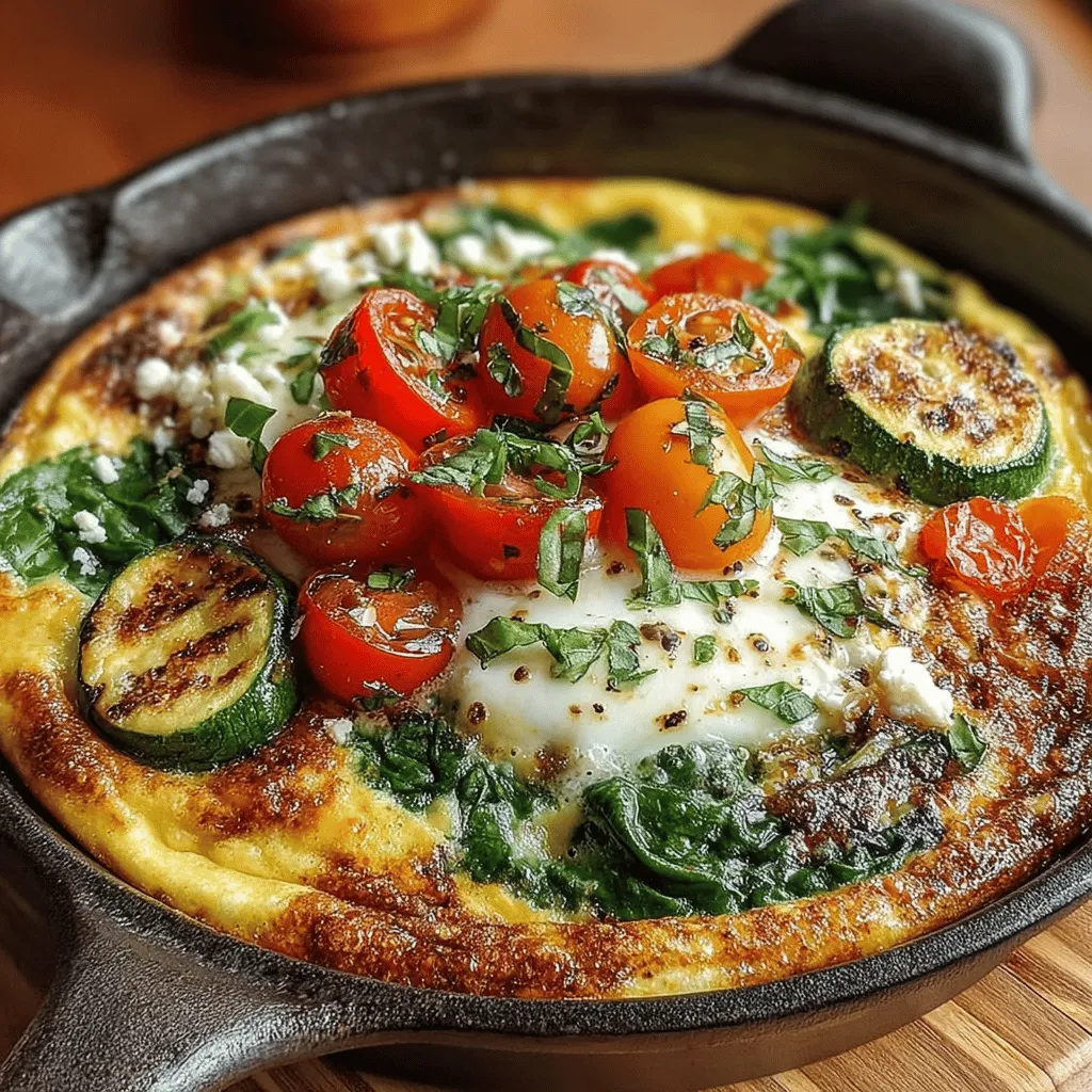 The ingredients in this Loaded Veggie Frittata contribute not just to the flavor but also to the overall nutritional profile of the dish. Here’s what you’ll need to create this colorful and satisfying breakfast: