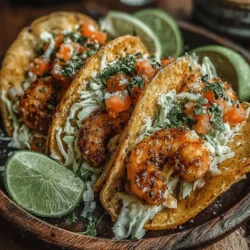 If you're on the lookout for a dish that beautifully marries vibrant flavors and refreshing ingredients, look no further than shrimp tacos with watermelon slaw. This delightful recipe encapsulates the essence of summer dining, offering a perfect balance of savory and sweet that will leave your taste buds dancing. The combination of succulent shrimp, a crisp watermelon slaw, and warm corn tortillas creates an irresistible meal, making it ideal for casual gatherings, family dinners, or even a quick weeknight treat.