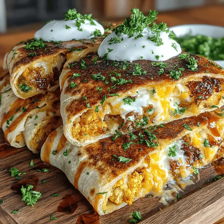 In the world of comfort food, few dishes resonate quite like buffalo wings. However, as more people seek healthier alternatives without sacrificing flavor, Buffalo Cauliflower Stuffed Flatbreads have emerged as a popular choice. This innovative recipe transforms the classic buffalo flavor profile into a plant-based delight, making it a perfect dish for both vegetarians and those looking to incorporate more vegetables into their meals. The crispy, spicy cauliflower is nestled in soft flatbreads, providing a satisfying texture and a burst of flavor that can compete with any traditional wing platter.