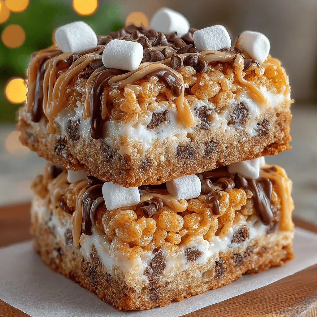 In the world of desserts, no-bake recipes have carved out a beloved niche, offering a perfect blend of simplicity and satisfaction. With minimal effort and no need for an oven, these recipes cater to both novice bakers and busy individuals looking to whip up a quick treat. Among the plethora of no-bake options, s'mores stand out as a timeless favorite. Traditionally enjoyed around a campfire, s'mores evoke memories of summer nights and sweet indulgence. Now, imagine this classic treat transformed into easy-to-make bars that capture all the deliciousness of s'mores in a single bite. That's where our Crispy No-Bake Cereal S'mores Bars come into play.