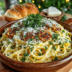 There’s something truly magical about a plate of creamy pasta, especially when it’s infused with the rich, aromatic essence of roasted garlic. As a food enthusiast and devoted home cook, I’ve often found myself gravitating towards comforting dishes that do more than just satiate an appetite; they also warm the heart and evoke cherished memories. This Creamy Roasted Garlic Alfredo Pasta is one such dish that has been a staple in my kitchen for years, bringing back fond recollections of family gatherings and cozy evenings spent around the dinner table. Each bite is a reminder of shared stories, laughter, and the simple joy that good food can bring into our lives.