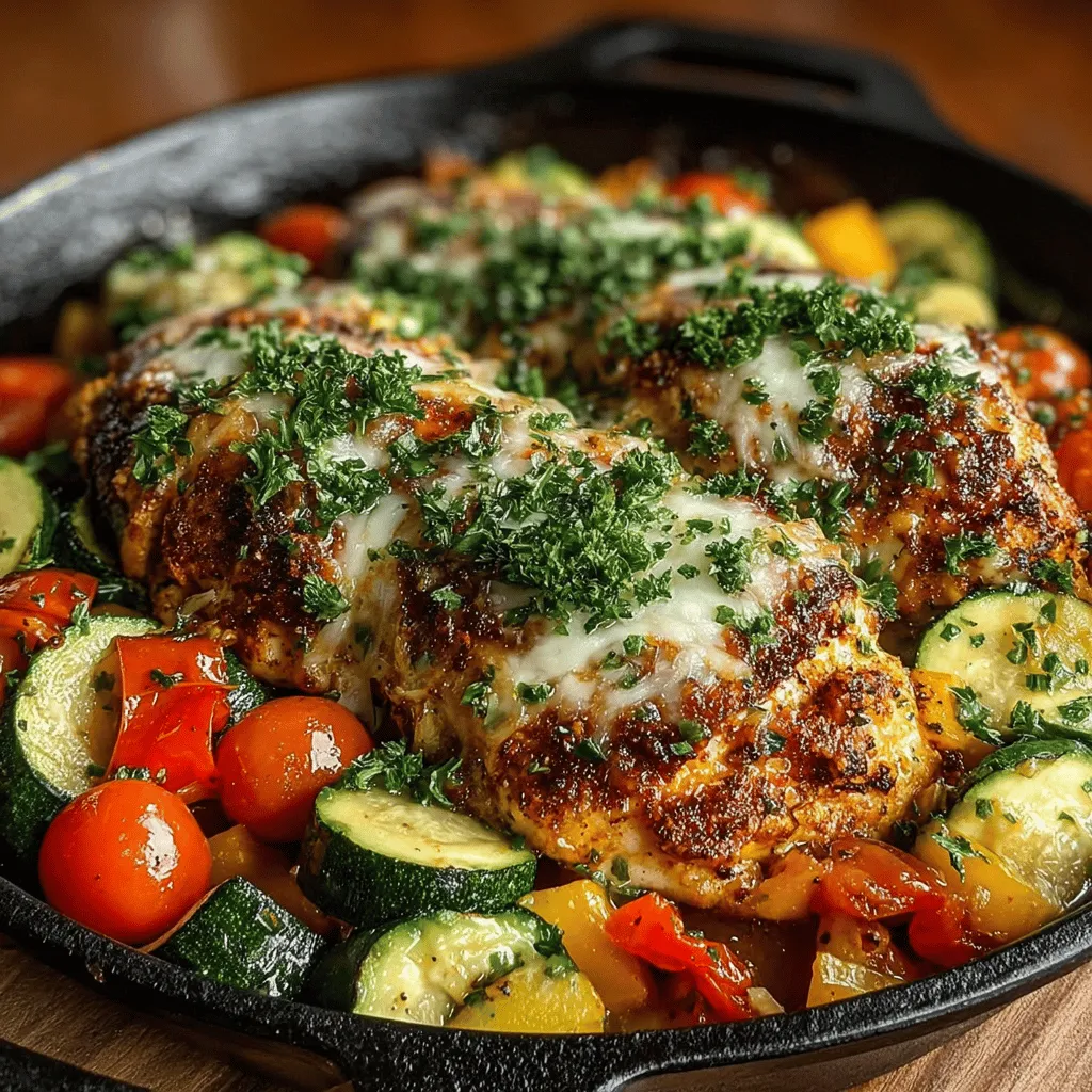 If you're on the lookout for a dish that tantalizes your taste buds while remaining quick and easy to prepare, look no further than the Fiery Cajun Chicken & Zucchini Bake. This vibrant and hearty meal perfectly marries the bold, spicy flavors characteristic of Cajun cuisine with wholesome ingredients, making it a fantastic choice for weeknight dinners or meal prep. The combination of tender chicken, fresh vegetables, and a zesty seasoning blend creates a dish that is not only delicious but also nutritious, appealing to both comfort food lovers and health-conscious eaters alike.