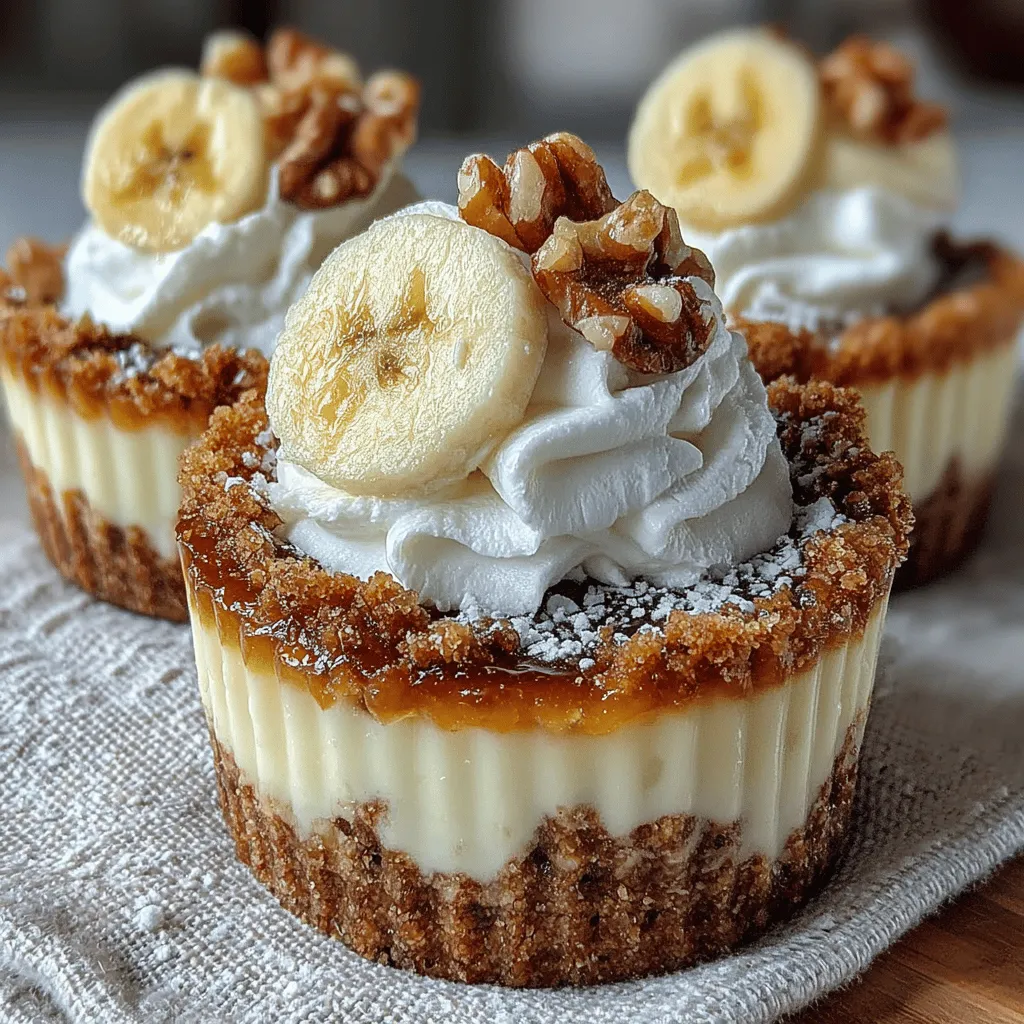 Creating the graham cracker crust is a crucial step in making delightful cold banana cream pie cups. For this crust, you'll need about 1 ½ cups of finely crushed graham crackers, which can be easily achieved by placing them in a ziplock bag and crushing them with a rolling pin or using a food processor for a finer texture. Once you have the crumbs, transfer them to a mixing bowl and add ⅓ cup of melted unsalted butter.