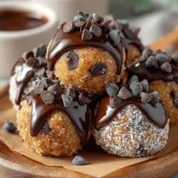 In recent years, no-bake desserts have surged in popularity, captivating the hearts of dessert lovers and health-conscious eaters alike. These delightful treats offer a solution for those craving something sweet without the long baking times and complex preparations typically associated with traditional desserts. One such recipe that has gained a loyal following is the No-Bake Chocolate Cookie Dough Balls. These bite-sized indulgences perfectly blend rich chocolate flavor with the satisfying texture of cookie dough, making them an irresistible option for anyone looking to satisfy their sweet tooth.