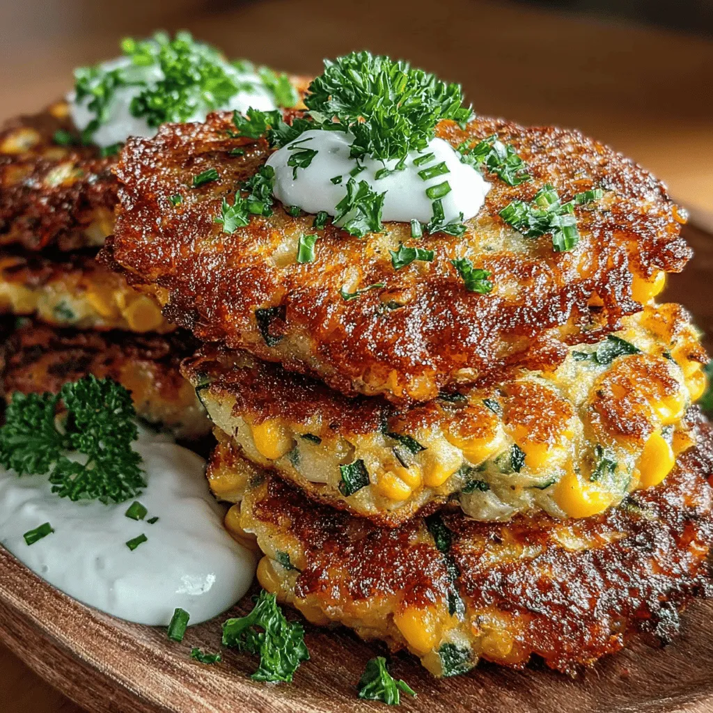 Zesty Zucchini & Sweet Corn Fritters are a delightful dish that perfectly captures the essence of summer. With their vibrant colors and tantalizing flavors, these fritters are not only visually appealing but also incredibly satisfying. The combination of tender zucchini and sweet corn creates a harmonious blend of textures and tastes that can please any palate. Whether served as a savory appetizer, a light snack, or a main course, these fritters are versatile enough to fit into any meal plan.