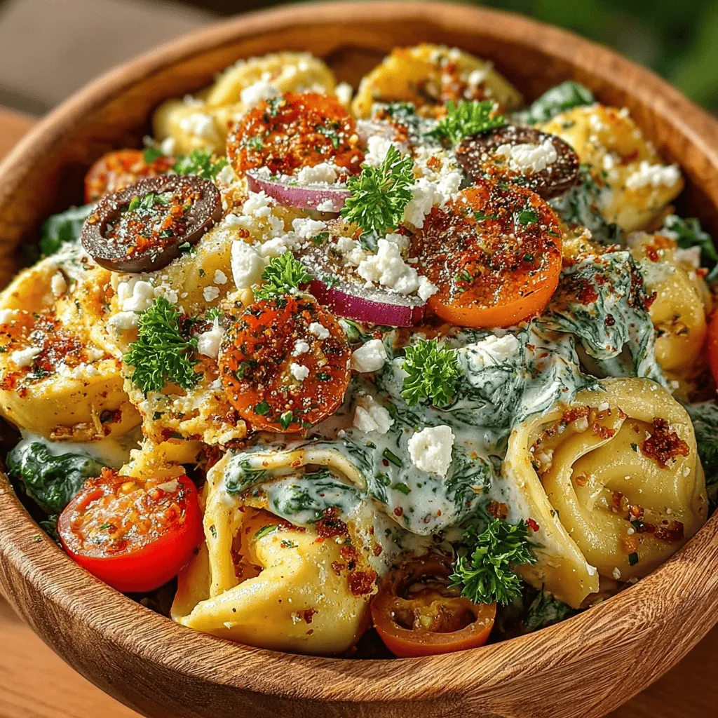 When it comes to summer gatherings or casual weeknight dinners, a salad that strikes the perfect balance between flavor, texture, and nutrition is a must-have. Enter the Creamy Spinach Tortellini Salad, a vibrant dish that combines the delightful chewiness of tortellini with the freshness of spinach and a rich, creamy dressing. This salad is not just a feast for the eyes; it’s a harmonious blend of ingredients that come together to create a satisfying meal, whether served as a main dish or a side.