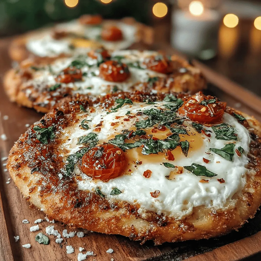 Flatbreads are quickly becoming a go-to meal option for many home cooks, and it’s easy to see why. Their versatility allows for endless customization, from simple appetizers to hearty main courses. Among the myriad of flatbread recipes, the Roasted Tomato & Mozzarella Flatbreads stand out for their delightful combination of flavors and textures. This dish not only packs a punch in taste but also embodies simplicity, making it perfect for both casual dinners and festive gatherings.