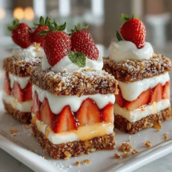 As the temperature rises and the days grow longer, the craving for something cool and refreshing often kicks in. Enter Frosty Strawberry Dream Sandwiches, a delightful dessert that perfectly balances indulgence and health. This simple yet satisfying recipe brings together the vibrant flavor of fresh strawberries, the creamy goodness of Greek yogurt, and the satisfying crunch of granola, all nestled between two delectable cookies. Ideal for families looking for a nutritious yet delicious way to beat the heat, these sandwiches are not only a sweet treat but also a guilt-free option that everyone can enjoy.