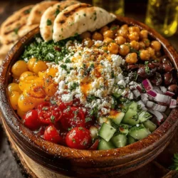 In our fast-paced world, finding meals that are both nutritious and convenient can often feel like a daunting task. Enter the No-Cook Mediterranean Lunch Bowl—a vibrant and satisfying option that caters to those who want to enjoy a healthful meal without spending hours in the kitchen. This delightful dish not only tantalizes your taste buds with its array of fresh flavors but also harnesses the nutritional power of Mediterranean ingredients, making it an ideal choice for busy individuals and families alike.