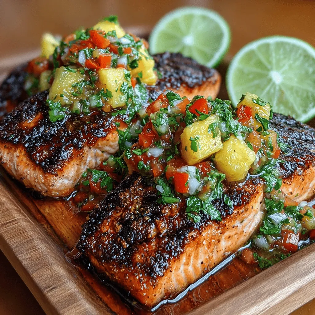 The allure of tropical flavors is undeniable, especially as the warm months roll in and outdoor grilling becomes a staple of culinary life. The combination of grilled salmon paired with a vibrant pineapple salsa evokes images of sun-soaked beaches and lush, tropical landscapes. This dish is not only a feast for the senses but also a celebration of health and freshness—making it a perfect addition to both casual family dinners and special gatherings.