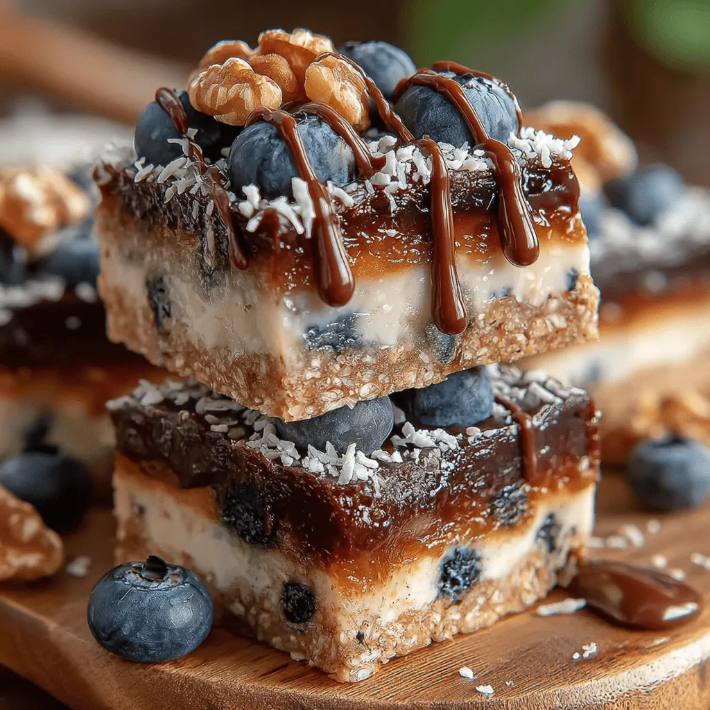 In today's health-conscious world, the search for delectable yet nutritious desserts has led to the rise of no-bake treats. These simple creations allow you to indulge your sweet tooth without the need for an oven, making them a perfect solution for busy lifestyles. Among the myriad of options available, the Blueberry Bliss No-Bake Bars stand out as a vibrant and wholesome choice. Bursting with flavor and texture, these bars provide an enjoyable way to incorporate healthy ingredients into your diet while satisfying your dessert cravings.