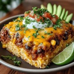 Tex-Mex cuisine stands at the vibrant intersection of traditional Mexican flavors and American culinary influences. This beloved style of cooking has captivated taste buds across the United States and beyond, offering a delicious medley of spices, textures, and aromas. As families increasingly seek convenient yet healthy dinner options, one-pot meals have gained popularity for their simplicity and ease of preparation. The Tex-Mex Rice and Bean Bake exemplifies this trend, providing a wholesome and satisfying dish that’s perfect for family gatherings or meal prepping for the week ahead.
