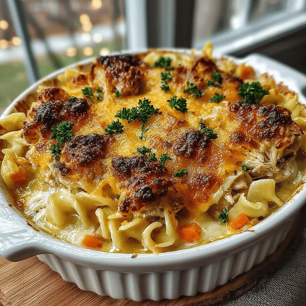 As autumn settles in and the air turns crisp, many of us find ourselves yearning for heartwarming meals that evoke feelings of nostalgia and comfort. One such dish that truly embodies the essence of cozy cooking is the Chicken Noodle Casserole. This classic recipe has been a staple in family kitchens for generations, often passed down through the years, carrying with it the love and warmth of home-cooked meals.