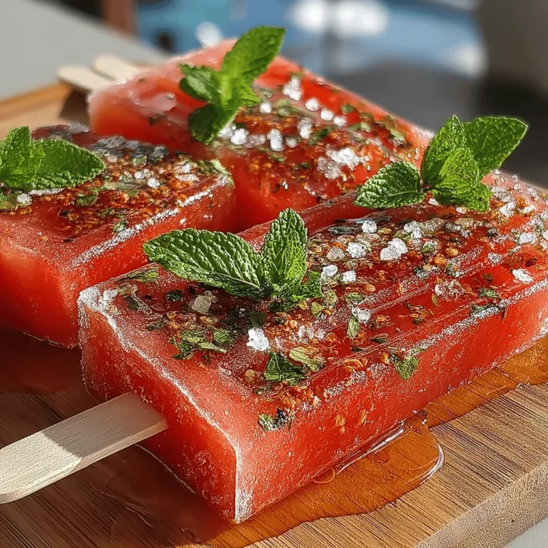 As the sun blazes and temperatures soar, nothing quite compares to the bliss of a refreshing popsicle to cool down. Traditionally associated with childhood memories of sweet, icy treats, popsicles have evolved into a canvas for culinary creativity. This summer, we invite you to experience a delightful twist on the classic frozen staple with the Fiery Summer Delight: Spicy Watermelon Popsicles.