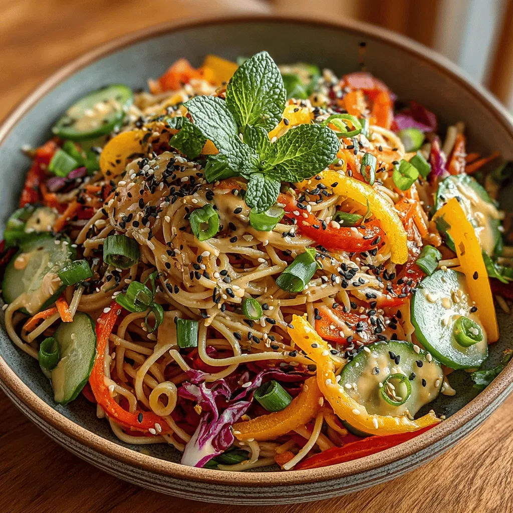 As the temperatures rise and summer approaches, the allure of refreshing and vibrant dishes becomes undeniable. One such dish that perfectly embodies the essence of warm-weather dining is the Spicy Sesame Cold Noodle Salad. This delightful combination of flavors and textures is not only a feast for the senses but also a nourishing meal that can be enjoyed on its own or as a side. The crunchy vegetables, nutty flavor of sesame, and a kick of spice make this salad a standout choice for any occasion.