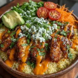 Buffalo chicken is beloved for its vibrant flavor profile. Originating from Buffalo, New York, the dish typically features chicken tossed in a spicy sauce made from cayenne pepper hot sauce and melted butter. Over the years, it has evolved into countless variations, from buffalo wings to sandwiches, salads, and more. However, many traditional recipes can be heavy and rich, often loaded with calories and lacking nutritional balance.
