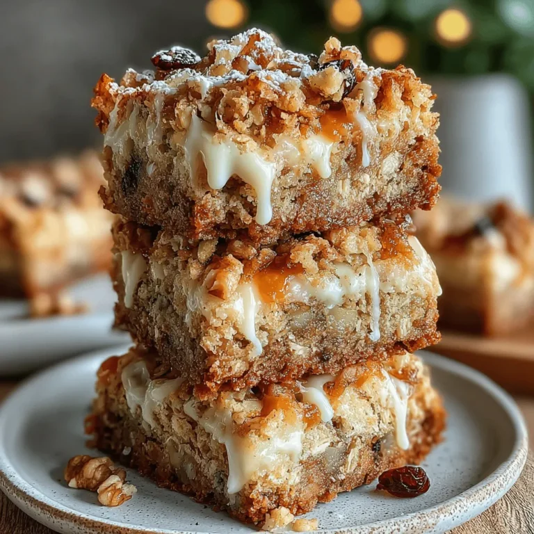 In the realm of homemade snacks, few things evoke feelings of warmth, comfort, and nostalgia quite like a batch of freshly baked bars. Cozy Cinnamon Apple Oat Bars are the perfect embodiment of this sentiment, offering a delightful combination of flavors and textures that not only satisfies your taste buds but also nourishes your body. These bars are an ideal option for various occasions—whether it’s a family gathering, a leisurely breakfast at home, or simply a quick snack on-the-go.