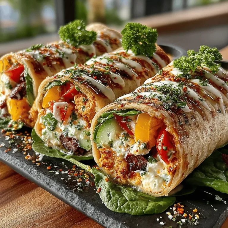 In today's fast-paced world, the pursuit of healthy eating often meets the challenge of finding meals that are both nutritious and satisfying. With an increasing awareness of the benefits of plant-based diets, many are turning to fresh, vibrant dishes that not only nourish the body but also excite the palate. One such dish that embodies this ethos is the Cold Greek Chickpea Salad Wrap. Perfectly suited for warm weather, this wrap combines the robust flavors of Greece with the wholesome goodness of chickpeas, making it an ideal option for meal prep or quick lunches.