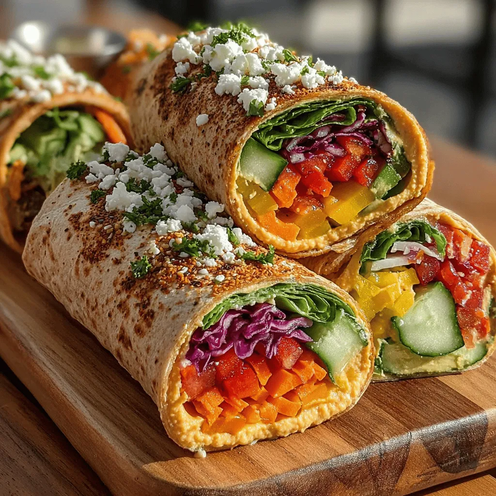 In recent years, the trend of healthy eating has gained remarkable momentum, with individuals increasingly gravitating towards plant-based diets as a means to enhance their overall well-being. This growing consciousness around nutrition not only emphasizes the importance of wholesome ingredients but also encourages creativity in meal preparation. Enter the Fresh Veggie Wraps with Hummus Delight—a delightful and nutritious option that embodies the essence of healthy eating while being incredibly easy to prepare.