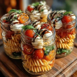 In today's fast-paced world, jarred meals have surged in popularity, offering a convenient and visually appealing way to enjoy delicious dishes on the go. As meal prep becomes a staple for busy individuals and families, the concept of combining fresh ingredients in a portable container has transformed the way we approach lunch, snacks, and even dinner. Among the myriad of jarred meal options, Pasta Caprese Jars stand out as a vibrant and flavorful choice that captures the essence of Italian cuisine.