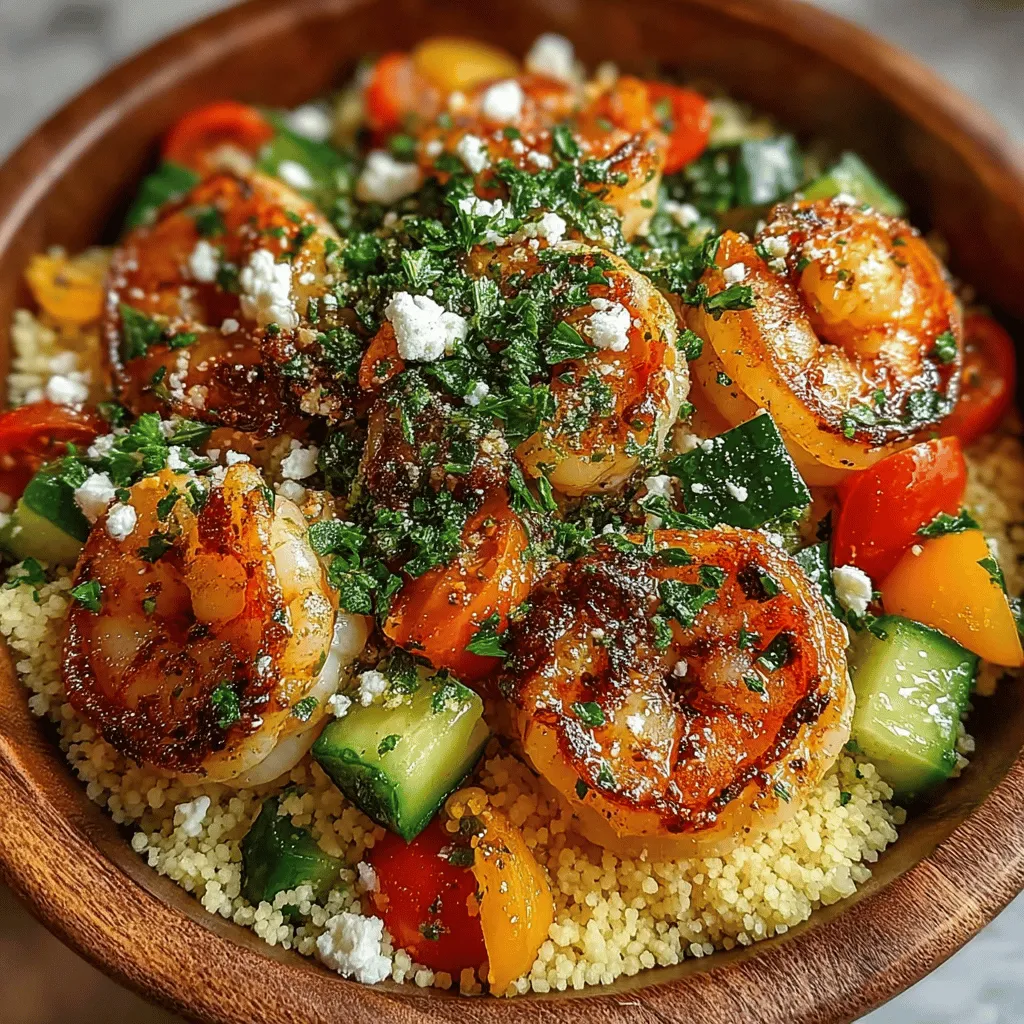 Salads have long been celebrated as a cornerstone of healthy eating, offering a versatile canvas for flavors, textures, and nutrients. They can serve as a light lunch, a side dish, or even a main course, making them a popular choice for a variety of occasions, from casual picnics to elegant dinner parties. One such standout salad that captures the essence of freshness and satisfying flavors is the Zesty Lemon Garlic Couscous Salad with Shrimp. This delightful dish combines the bright, zesty notes of lemon, the succulent taste of shrimp, and a medley of colorful vegetables, creating a refreshing meal that is both nutritious and appealing.