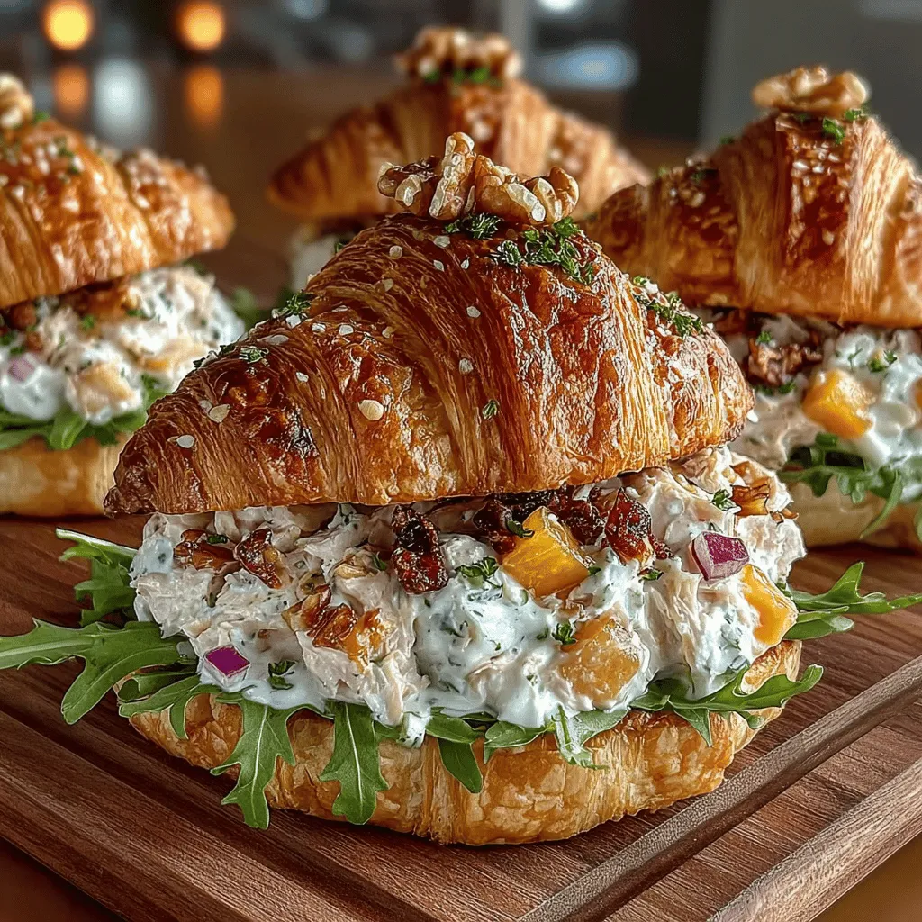 To create the perfect Peach Chicken Salad Croissant, it's essential to understand the roles of each ingredient and how they contribute to the dish's overall flavor profile and nutritional value.