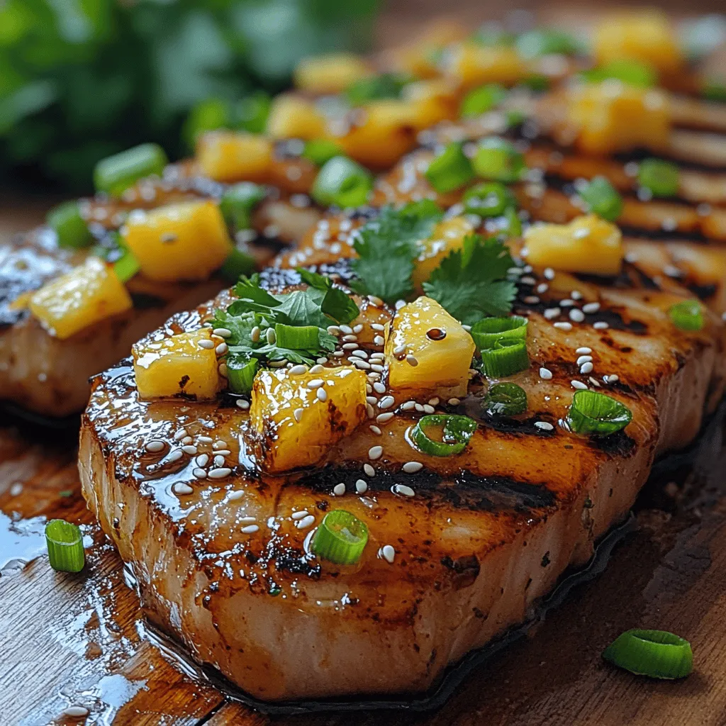 To truly appreciate the Tropical Bliss: Pineapple Glazed Tuna, it’s essential to understand the key ingredients that contribute to its unique flavor and nutritional profile.