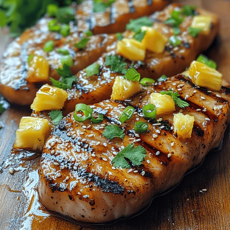 To truly appreciate the Tropical Bliss: Pineapple Glazed Tuna, it’s essential to understand the key ingredients that contribute to its unique flavor and nutritional profile.