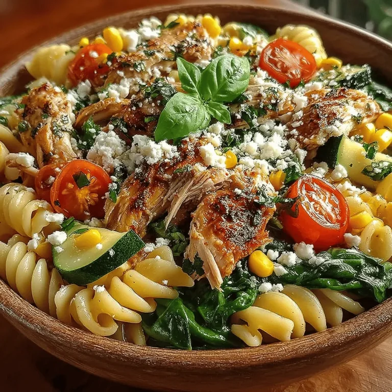 Emulsification is the process of combining two ingredients that typically do not mix well, such as oil and vinegar. In the context of this cold chicken and veggie pasta bowl, emulsification is crucial for creating a well-balanced dressing that adheres to the pasta and vegetables, ensuring every bite is bursting with flavor. Achieving a stable emulsion not only enhances the taste but also improves the texture of the salad, preventing the ingredients from becoming soggy or separated.