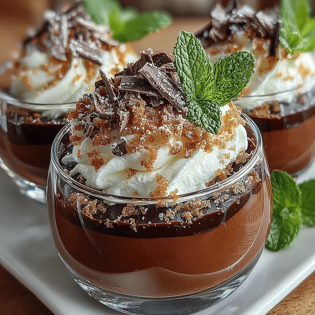 When it comes to desserts that evoke childhood memories, few can rival the classic appeal of chocolate pudding. The smooth, velvety texture and rich chocolate flavor make it a timeless treat that transcends generations. Whether served in elegant cups for a dinner party or enjoyed casually after dinner, chilled chocolate pudding cups offer a delightful combination of nostalgia and indulgence. This dessert is not only a comforting choice but also a surprisingly easy one to prepare, making it a go-to recipe for both novice cooks and seasoned chefs alike.