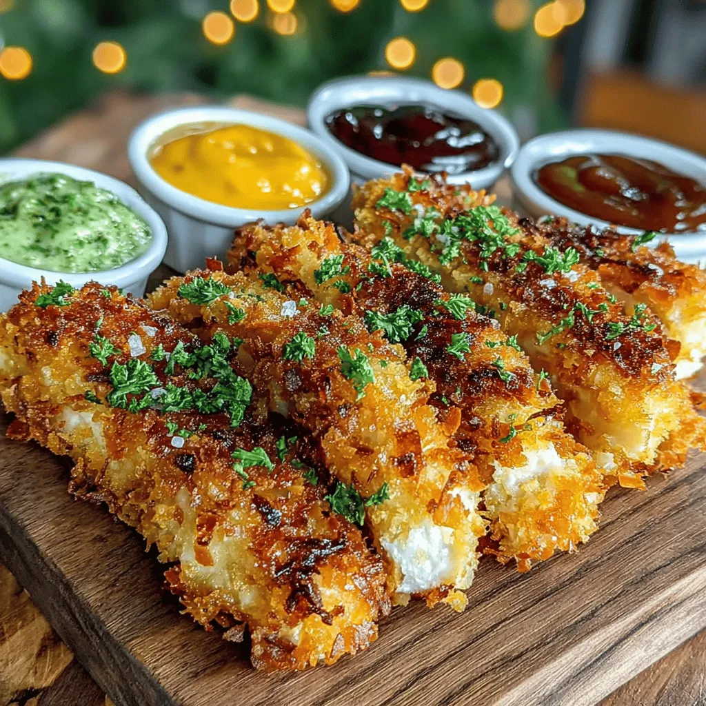 Chicken fingers have long been cherished as a quintessential comfort food, adored by both children and adults alike. Their crispy exterior and tender interior make them a favorite at family dinners, birthday parties, and casual get-togethers. Traditionally, chicken fingers are often deep-fried, resulting in a greasy finish that can detract from their appeal, especially for health-conscious diners. However, the innovative twist of using cornflakes for a crunchy and flavorful crust elevates this classic dish to new heights. The Golden Cornflake-Crusted Chicken Fingers recipe offers a delightful alternative that retains all the deliciousness of the original while promising a healthier option.