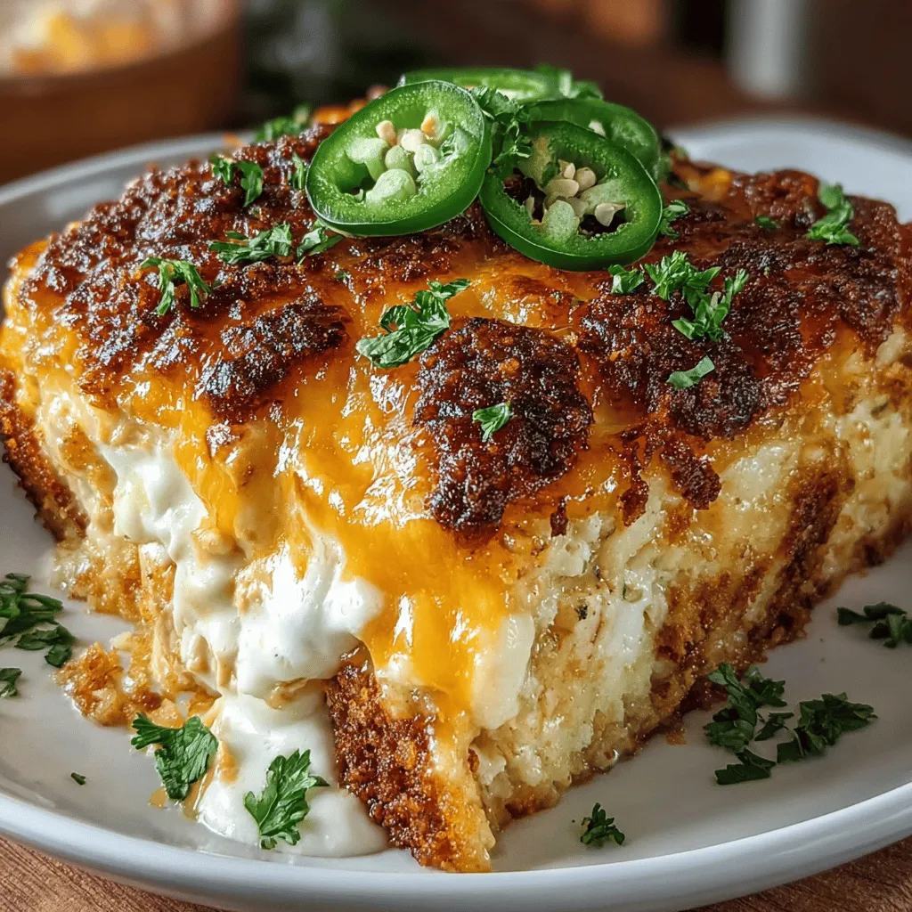 Comfort food has an unmatched ability to evoke feelings of warmth and nostalgia, often bringing family and friends together around the dinner table. Among the myriad of comforting dishes, casseroles stand out as a convenient and hearty meal option, perfect for gatherings, busy weeknights, or cozy family dinners. The Zesty Jalapeño Popper Chicken Casserole takes the traditional casserole concept and infuses it with a delightful spicy twist that is sure to please anyone seeking a burst of flavor in their meal.