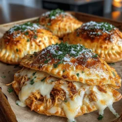 When crafting your Creamy Chicken Alfredo Pizza Pockets, consistency is key to ensuring that the filling remains creamy without being runny. Here are some crucial tips: