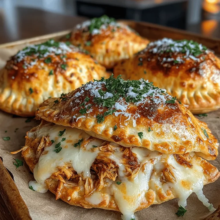When crafting your Creamy Chicken Alfredo Pizza Pockets, consistency is key to ensuring that the filling remains creamy without being runny. Here are some crucial tips: