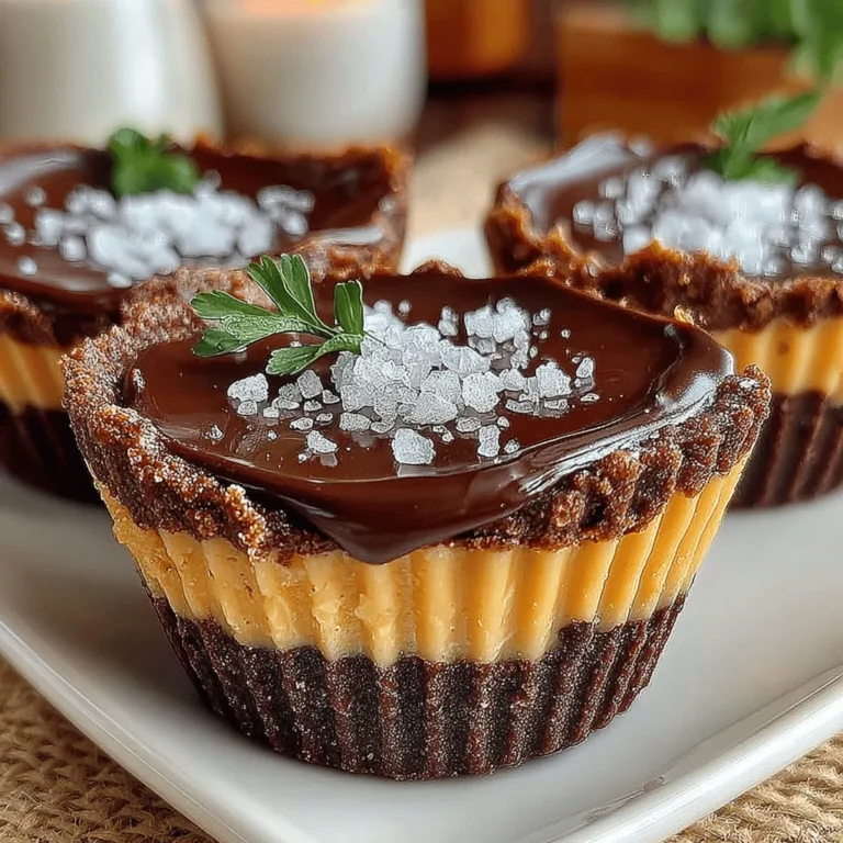 No-bake desserts have surged in popularity, capturing the hearts of dessert enthusiasts everywhere. These easy-to-make treats provide a perfect solution for those who want to indulge their sweet tooth without the hassle of preheating an oven or dealing with intricate baking techniques. Among the myriad of no-bake options, Decadent No-Bake Chocolate Peanut Butter Cups stand out as a deliciously satisfying choice for both kids and adults. With their rich chocolate exterior and creamy peanut butter filling, these cups are not only delightful to eat but also incredibly simple to prepare, making them an ideal addition to any occasion.