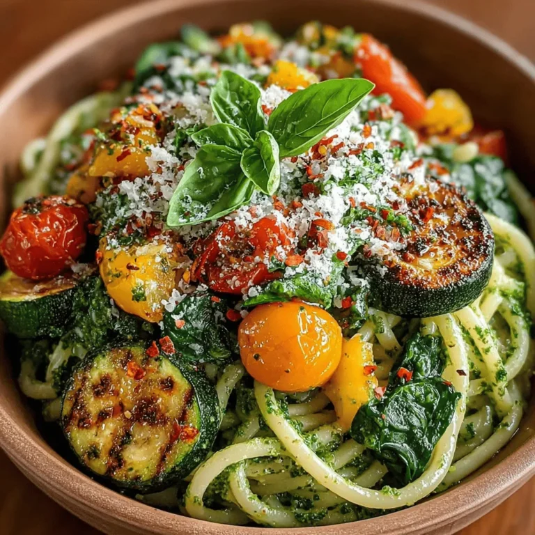 As the warm sun graces us with its presence, there's nothing quite like a vibrant, fresh meal to celebrate the joys of summer. Summer Veggie Pesto Pasta is the perfect dish to enjoy during those long, sun-filled days. This recipe brings together the best of summer’s bounty, featuring an array of seasonal vegetables and a homemade pesto that’s simple to prepare. Not only does this dish tantalize your taste buds with its rich flavors and textures, but it also provides a healthy and satisfying meal that can be enjoyed hot or cold, making it ideal for picnics, barbecues, or a cozy family dinner.