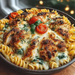 When it comes to comforting and satisfying meals, few dishes can rival a Creamy Pesto Chicken Pasta Bake. This delightful recipe combines the creamy richness of a cheesy pasta bake with the vibrant flavors of fresh basil pesto, making it a standout choice for family dinners, potlucks, or even a cozy weeknight meal. The beauty of this dish lies not only in its incredible taste but also in its ease of preparation, making it an ideal option for both novice cooks and seasoned chefs alike.
