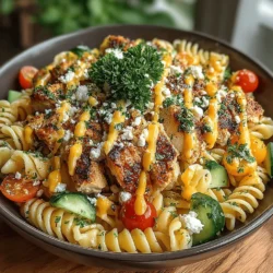 Mediterranean cuisine is celebrated not only for its vibrant flavors but also for its health benefits. Rich in fresh fruits, vegetables, whole grains, and healthy fats, this culinary tradition emphasizes balance and nutrition, making it an excellent choice for those seeking both delicious and wholesome meals. One standout dish that embodies these principles is the Greek Chicken Pasta Salad. This vibrant and nutritious recipe entices with its colorful presentation and robust flavors, making it a perfect addition to any dining occasion.