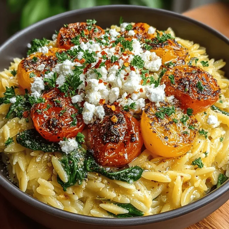 If you're looking for a dish that embodies freshness and flavor, look no further than the Zesty Lemon Garlic Orzo Bowl. This delightful recipe perfectly marries the bright, zesty notes of lemon with the savory depth of garlic, all topped off with creamy feta cheese. It's a dish that not only pleases the palate but also offers a feast for the eyes, making it an excellent choice for various occasions—from quick weeknight dinners to more sophisticated gatherings.