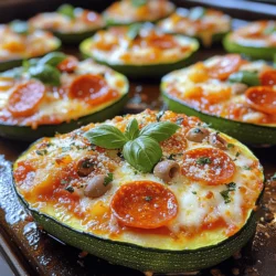 Zesty Zucchini Pizzas: The Ultimate Healthy Alternative