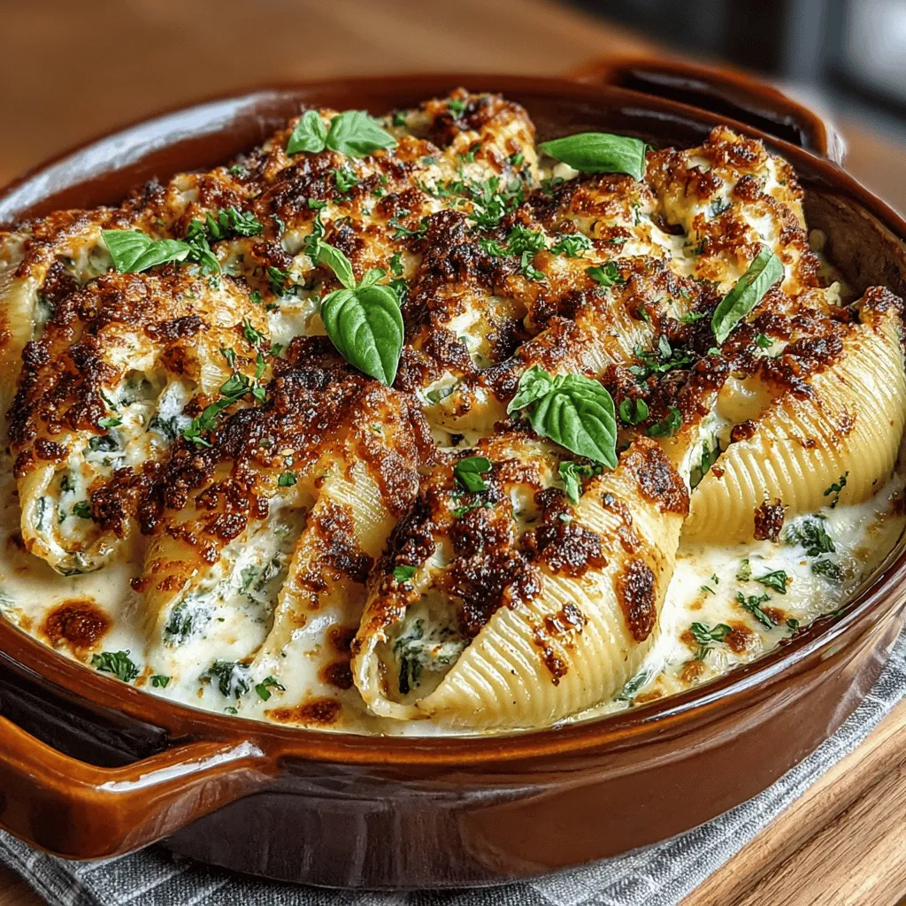 When it comes to hearty and comforting dishes, Creamy Zucchini Alfredo Stuffed Shells stand out as a crowd-pleaser that effortlessly combines the richness of pasta with the freshness of vegetables. This dish captures the essence of home cooking, where every bite is filled with creamy textures and robust flavors. The velvety Alfredo sauce enveloping the stuffed shells creates a delightful experience, making it a perfect choice for family dinners or gatherings where you want to impress without spending hours in the kitchen.
