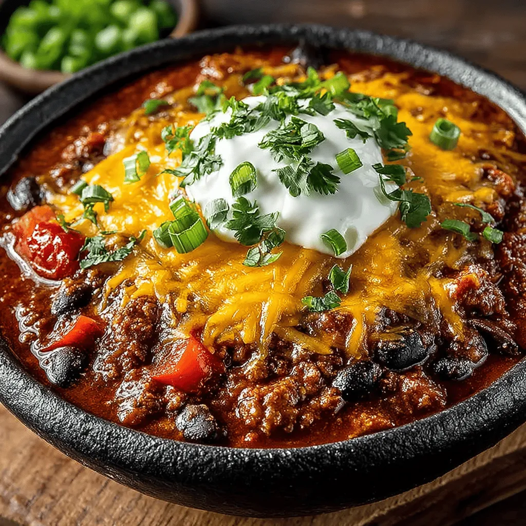 Chili is a beloved comfort food known for its hearty ingredients and robust flavors, making it a staple in many households, especially during the cooler months. Its versatility allows for countless variations, each offering a unique twist on the classic recipe. Among these variations, the Slow Cooker Charcuterie Board Chili stands out by incorporating elements typically found on a charcuterie board, creating a savory dish that not only warms the body but also delights the palate.