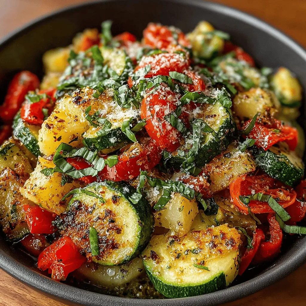 Ratatouille is a quintessential French dish that celebrates the rich flavors of seasonal vegetables, originating from the Provence region. Traditionally, this rustic vegetable stew is a colorful medley that embodies the essence of Mediterranean cooking. While classic ratatouille typically features ingredients like zucchini, bell peppers, tomatoes, and eggplants, we are excited to introduce a refreshing twist to this beloved recipe by incorporating cucumbers alongside the traditional eggplant. This unique combination not only brightens the dish but also enhances its nutritional profile, making it a perfect choice for those looking to enjoy healthy, seasonal eating.
