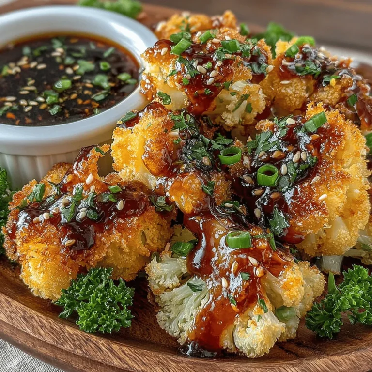 In today's health-conscious world, finding delicious yet nutritious snack options can be a challenge. Enter Crispy Air Fryer Teriyaki Cauliflower Bites—a delightful dish that is both satisfying and packed with flavor. This recipe transforms simple cauliflower florets into crispy, teriyaki-glazed bites that are perfect for snacking, serving as appetizers, or even as a side dish. Not only are they easy to prepare, but they also cater to various dietary needs, making them suitable for everyone. Whether you're a busy professional looking for a quick bite or a parent trying to introduce healthier options to your family's menu, these cauliflower bites are sure to please.