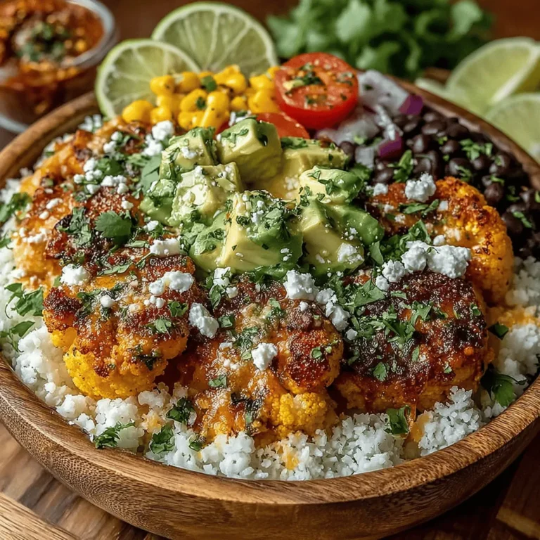 In the world of healthy eating, finding delicious and satisfying recipes can be a challenge. One standout dish that perfectly balances flavor and nutrition is the Buffalo Cauliflower Rice Bowl. This vibrant meal combines the spicy kick of buffalo sauce with the wholesome goodness of riced cauliflower, black beans, and fresh vegetables. Whether you're a seasoned vegetarian or simply looking to incorporate more plant-based meals into your diet, this recipe is sure to please your palate while providing a nutritious boost.