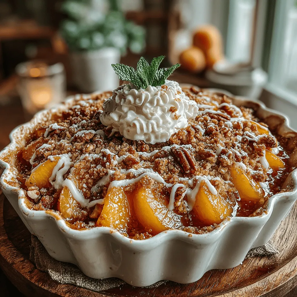 As the sun shines brightly and summer fruits come into season, there's an undeniable allure to creating desserts that capture the essence of the warm months. Among the multitude of summer delicacies, peach-based recipes stand out for their vibrant flavor, juicy texture, and the nostalgia they evoke. One dessert that perfectly embodies the spirit of summer is the Heavenly Peach Casserole. This dish is a delightful balance of sweetness and texture, making it an ideal choice for any gathering or a cozy evening at home.
