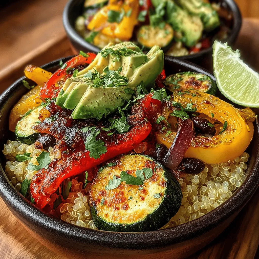 Veggie fajita bowls have surged in popularity as a go-to healthy meal option, combining vibrant flavors with a nourishing array of ingredients. Perfect for lunch or dinner, these bowls offer an artistic blend of spices, textures, and colors that not only tantalize the taste buds but also provide essential nutrients. In this delightful recipe, we elevate the classic veggie fajita experience by incorporating the unique and fiery flavor of Hatch green chilies, transforming simple ingredients into a symphony of taste.
