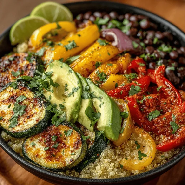 Veggie fajita bowls have surged in popularity as a go-to healthy meal option, combining vibrant flavors with a nourishing array of ingredients. Perfect for lunch or dinner, these bowls offer an artistic blend of spices, textures, and colors that not only tantalize the taste buds but also provide essential nutrients. In this delightful recipe, we elevate the classic veggie fajita experience by incorporating the unique and fiery flavor of Hatch green chilies, transforming simple ingredients into a symphony of taste.