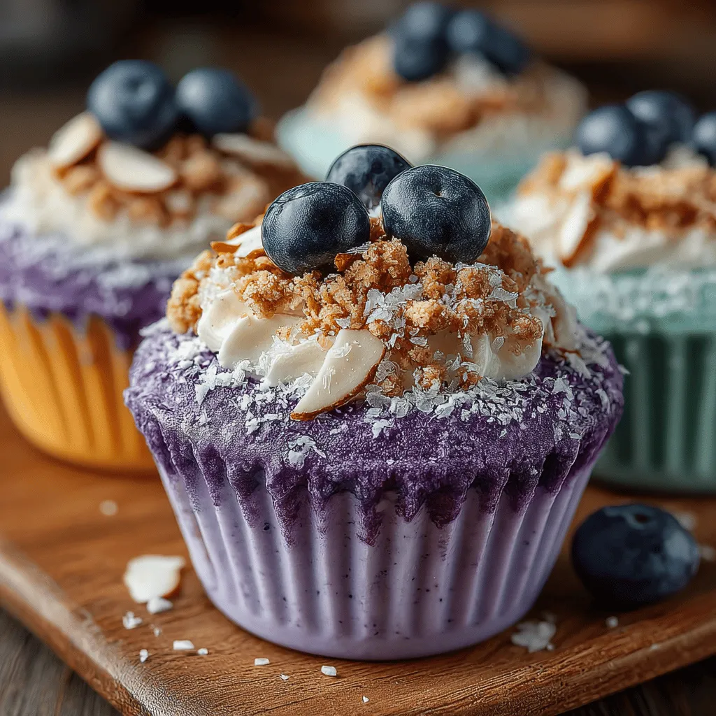 To create the perfect Blueberry Bliss Frozen Yogurt Cups, it’s essential to understand the key ingredients and their health benefits. At the core of this recipe is plain Greek yogurt, which serves as the main base for the cups. Greek yogurt is not just creamy and delicious; it is also packed with protein, calcium, and probiotics. These nutrients support muscle growth, bone health, and gut health, making Greek yogurt an excellent choice for a wholesome dessert.