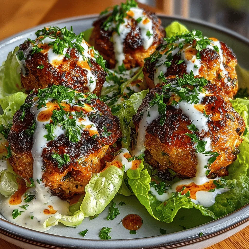 Falafel has long been celebrated as a quintessential Middle Eastern delicacy, beloved for its rich flavors and satisfying crunch. Traditionally made from ground chickpeas and a medley of herbs and spices, falafel is often enjoyed in pita bread, served alongside fresh vegetables, or paired with creamy sauces. As dietary preferences evolve, so too does the way we enjoy this iconic dish. Enter Mini Crispy Falafel Lettuce Cups—a refreshing and health-conscious twist that showcases falafel's vibrant flavors while catering to those seeking lighter, gluten-free, or plant-based meals.